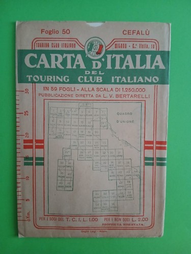 Carta italia del - carta, d'italia