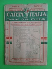 CARTA D'ITALIA DEL TOURING
