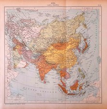 ASIA CARTA POLITICA dopo la