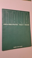 Italia: carta fisico-politica
