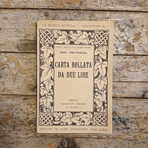 Dino provenzal carta - provenzal,, bollata