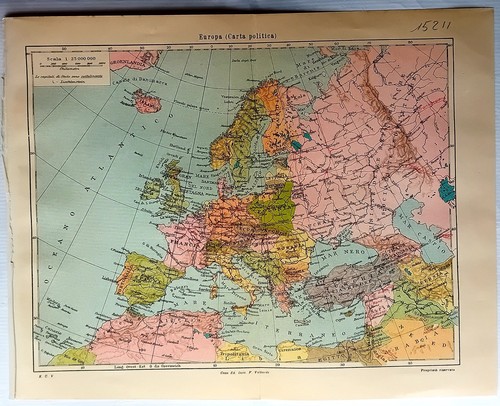 15211 mappa europa - 15211,