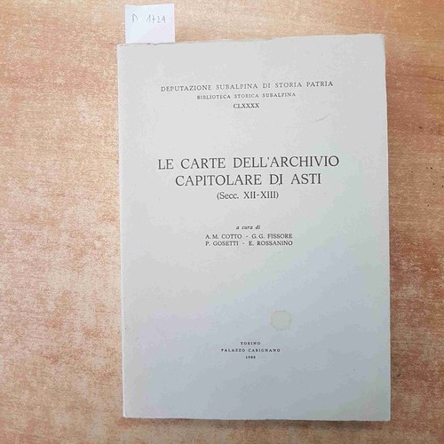 Carte dell archivio - le,