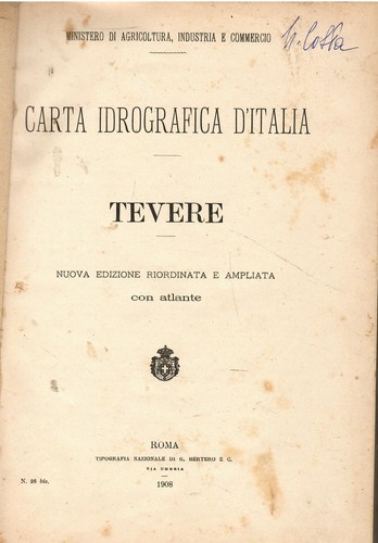 Carta idrografica italia - idrografica, d'italia