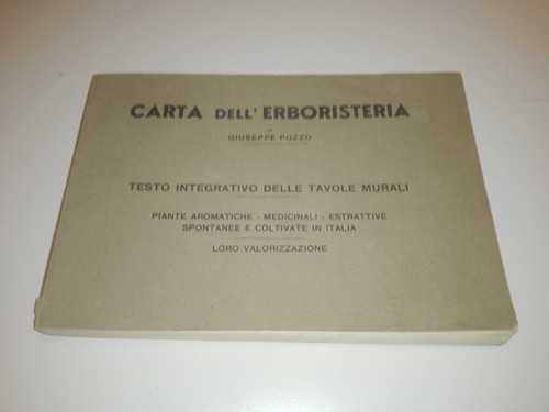 Carta dell erboristeria - dell'erboristeria, di