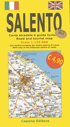 Salento carta stradale - stradale, e