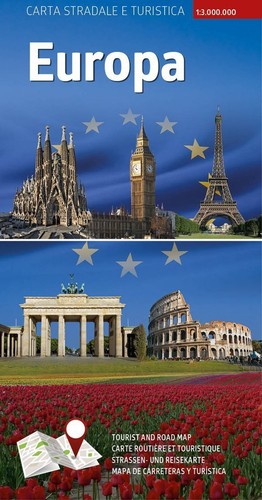 Carta stradale turistica - carta,