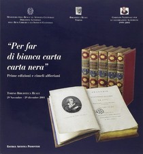 Per far di carta bianca carta