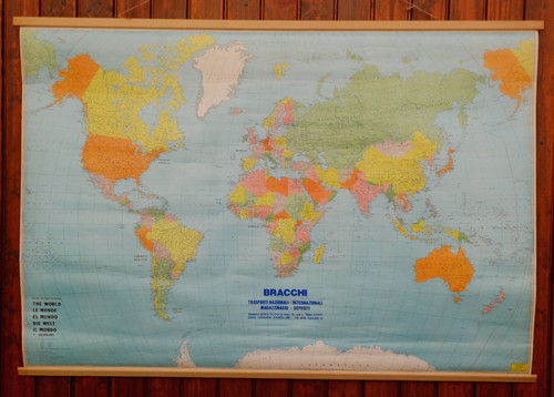 Bracchi carta geografica - carta,